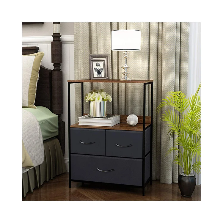 Amazon hot sale bedroom chest of drawers and nightstand set mini nightstand organizer