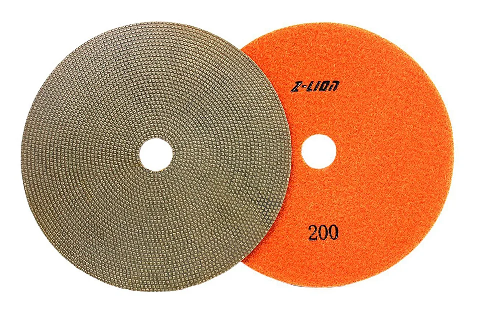 7inch 180mm Lapidary Tools Flexible Electroplated Diamond Grinding Disc for Glass Ceramic Stone
