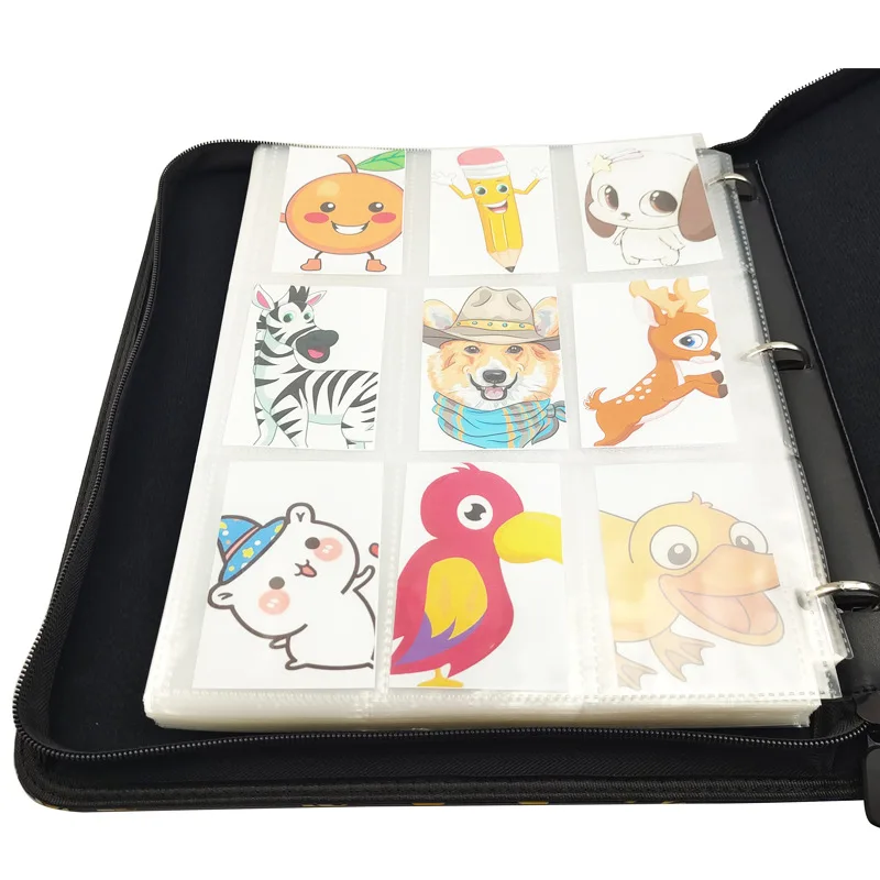 Wholesale Low price Hot trading card binder for collector collection  Binder 9pocket Gaming Card Collect Pm Tcg 400 Cards
