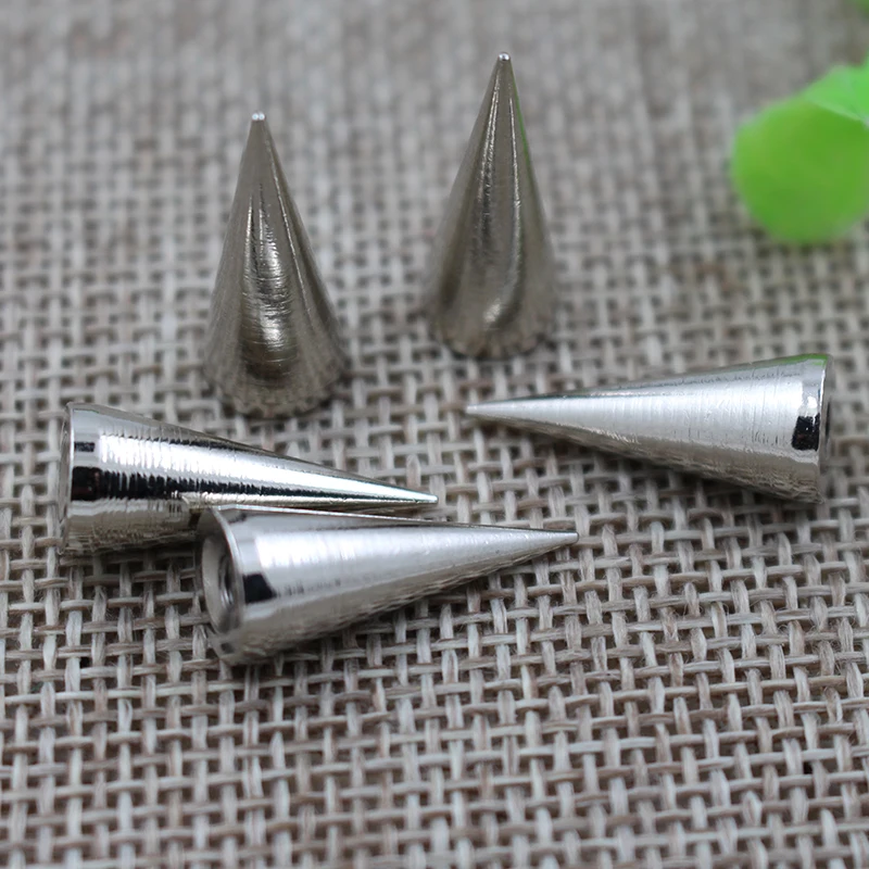 manufacturer brass metal cone shape flat head screw rivet for leather