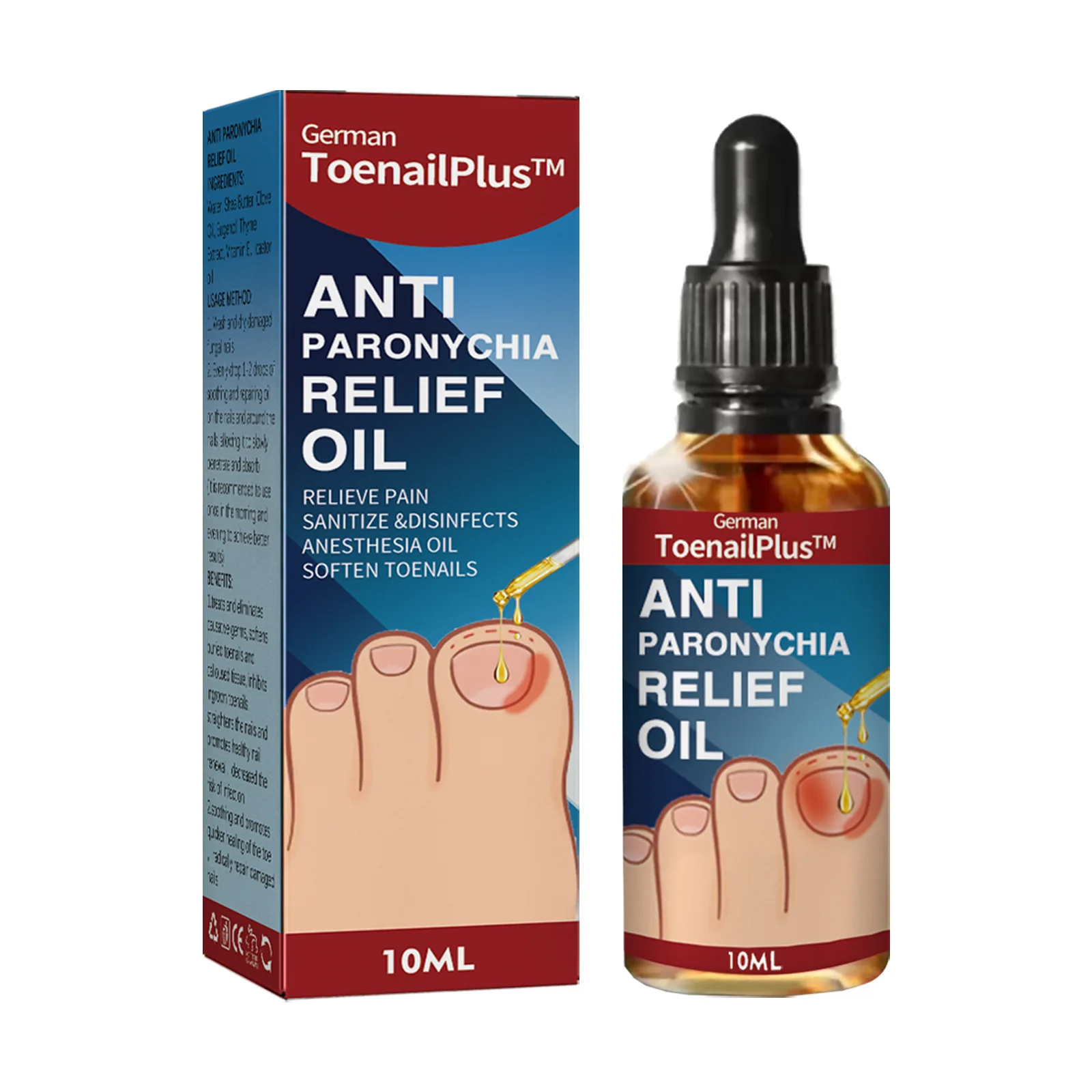 Nail Renewal Extra Strength Fungus Toe Fingernails Repair Liquid Renew Damaged Broken Nail 7 Days Nail Fungus Treatment