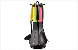 Amazon Eco-friendly 7 PCS Nylon cooking Tools Sets Kitchen Utensils