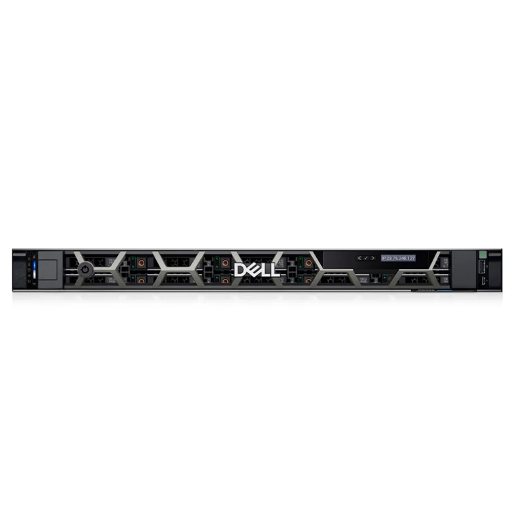 New Dells R6625 rack server 1U server up to two AMD EPYC 4th generation 9224 series CPU for