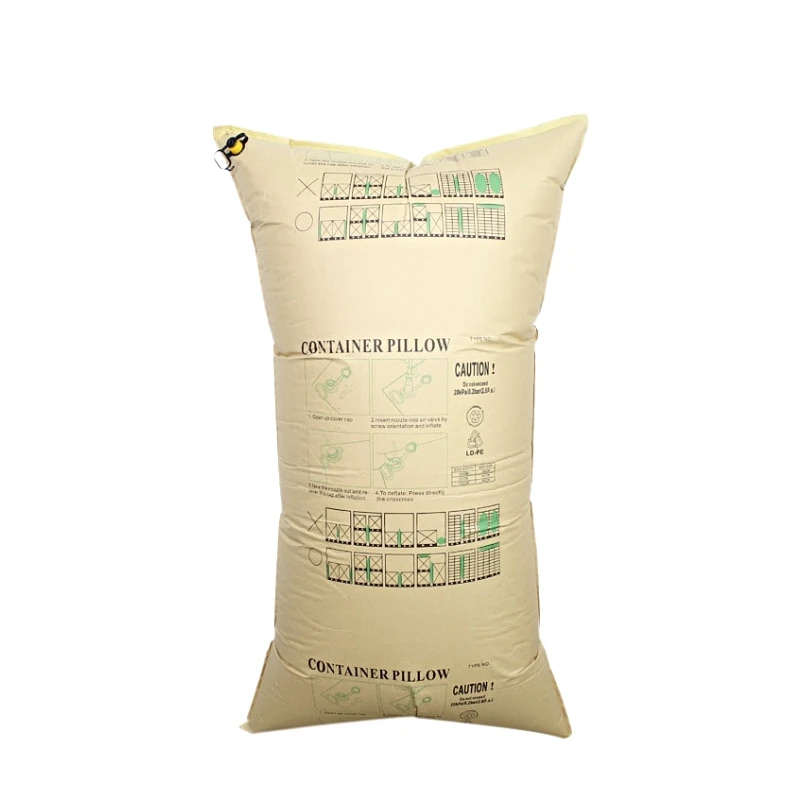 Cargo Loading Protection Reusable Kraft Outer Paper Air Dunnage Bag for Container and Truck