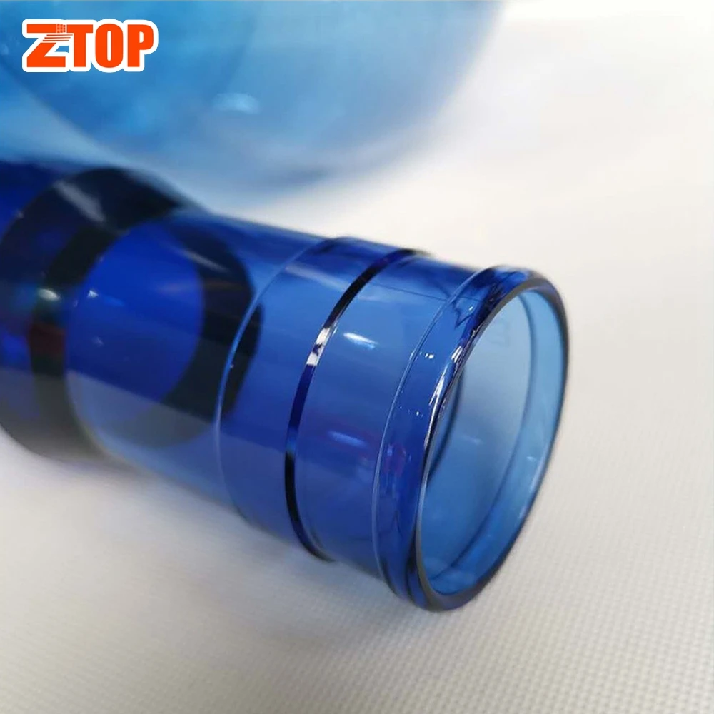 100% Raw Material 700g 750g 800g 55mm Neck Size Blue Plastic 18 L 18.9 Lts 19 Lt 20 Ltr 5 Gallon PET Bottle Preform