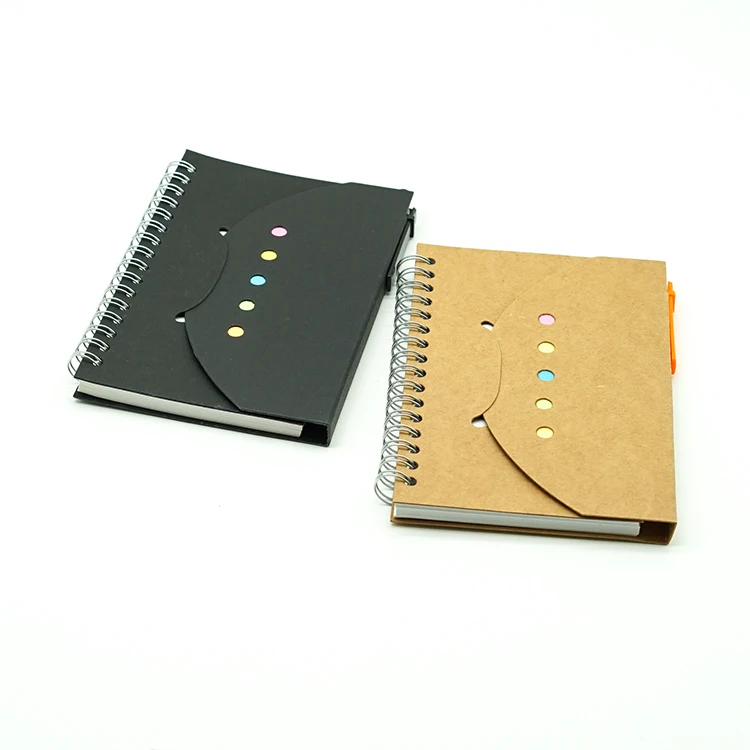
Wholesale customised cheap recycled promotional small notebook items with logo 