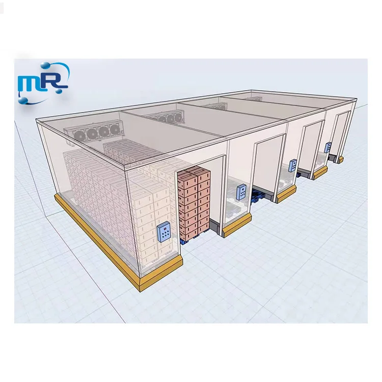  Прямая продажа с фабрики Цена Замороженные склад холодильных установок рыбы для быстрого замораживания морозильной камеры