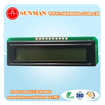 Высокое качество SMC0801B 0801 SPI последовательный FSTN Характер ЖК дисплей модуль 8x1