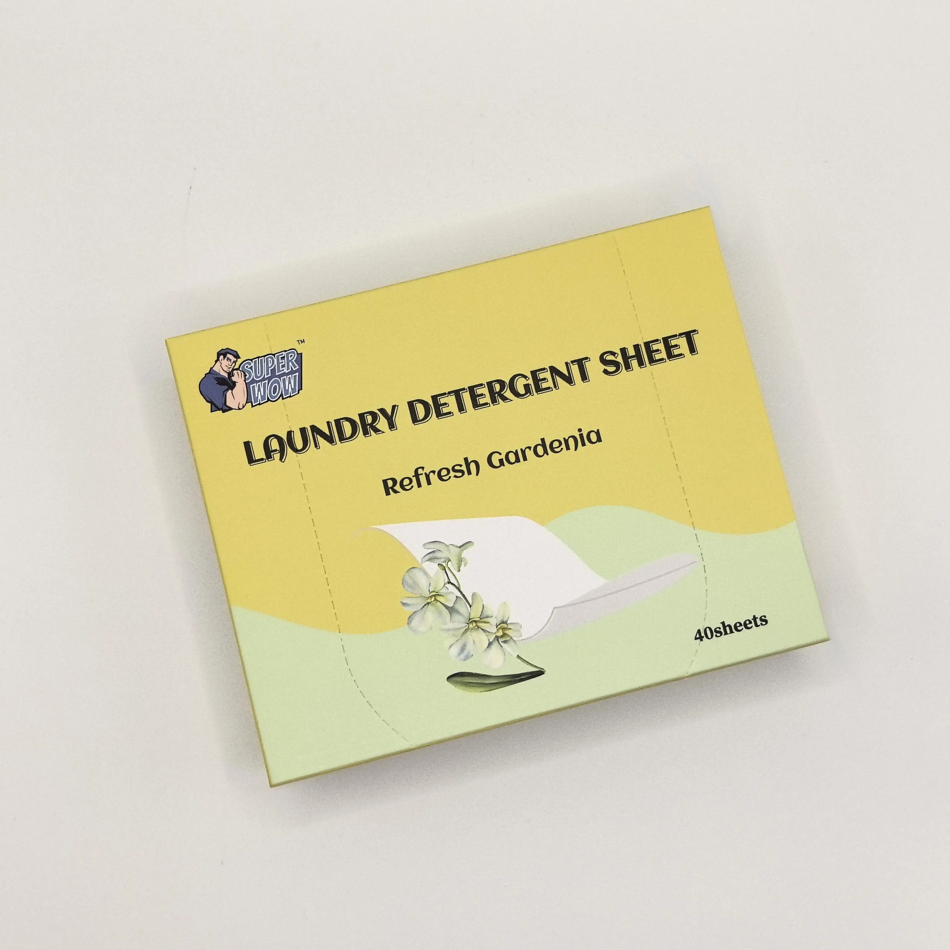 Natural Detergent Non Detergent Powder Plastic Free Biodegradable Laundry Detergent Sheet