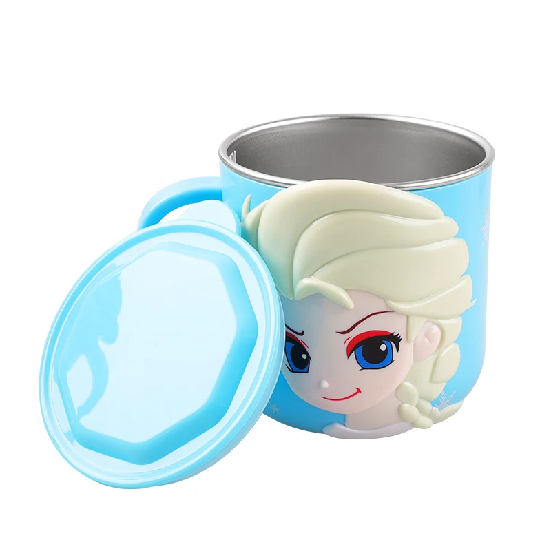Disney Products, children tablewares, water cup, dining ware, dinnerware, Kids, Elsa, Anna, Stitch, Rapunzel, McQueen, Mickey