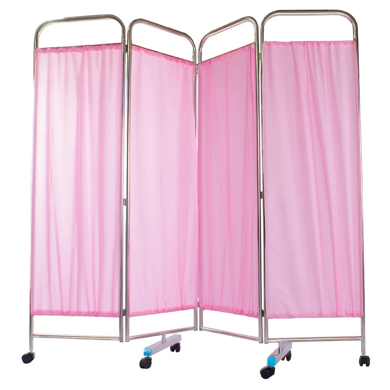 Monitor Hospital  Touch Screen Room Divider On Wheels