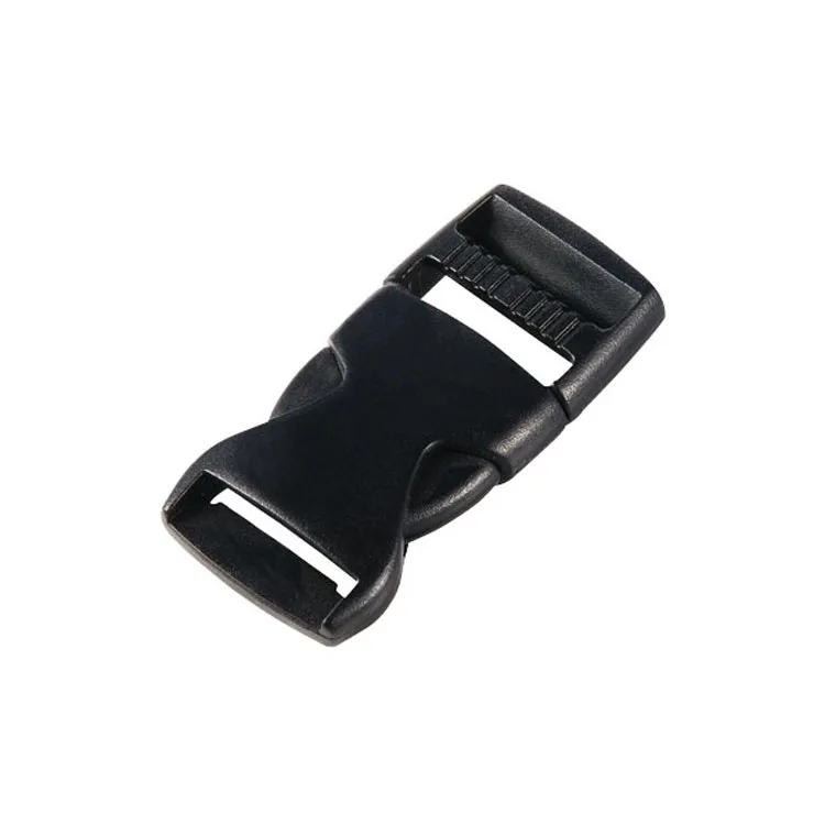 Oem Odm Accept Black Pom Plastic Side Release Clip Tactical Backpack 20Mm Strap Buckle