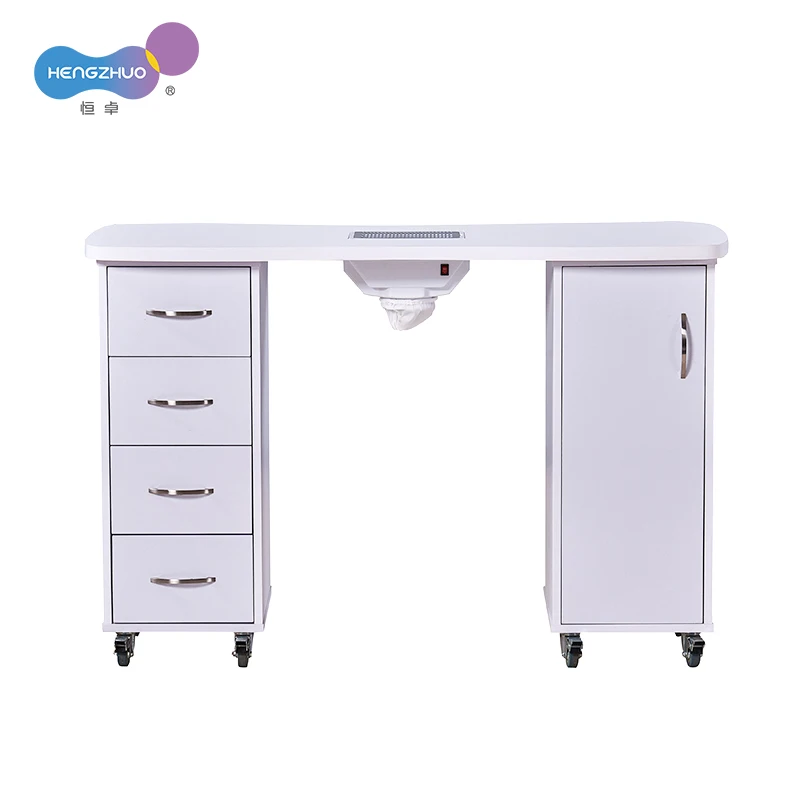 Light Luxury Dignity lamp nail table ,nail manicure table dust collector HZ-2027