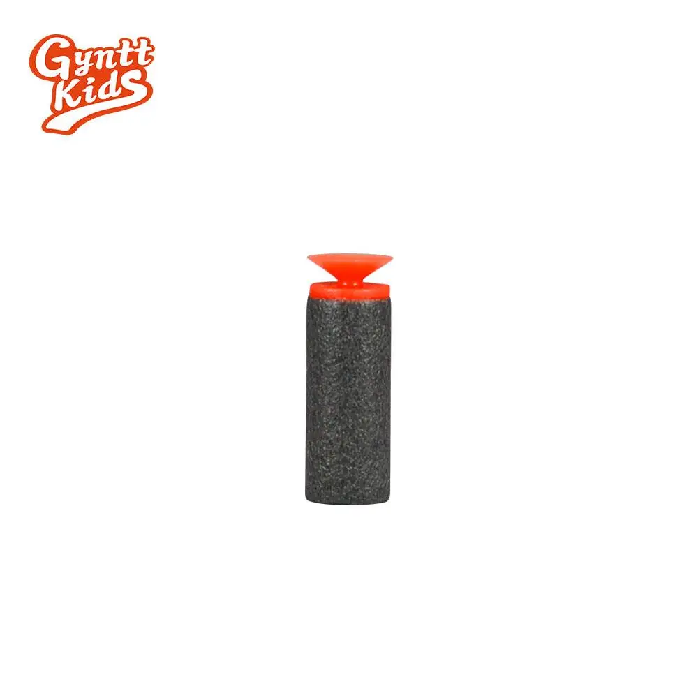 Worker 10 Pcs Eva Soft bullet Universal Standard Round Head Hollow Soft Foam Darts for Nerf Toy Gun(Color Customized)
