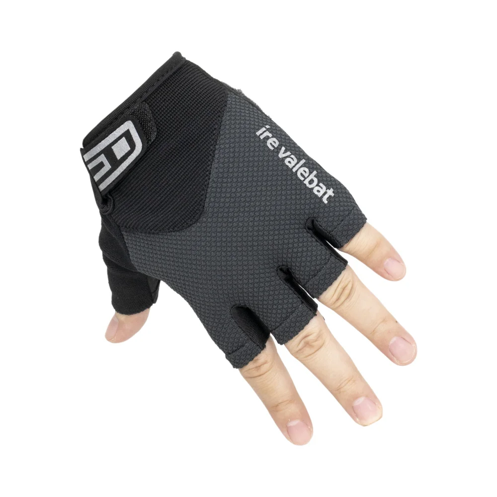 Outdoor Riding Anti Slip Sports Half Finger Cycling Gloves with Shock-Absorbing Pad