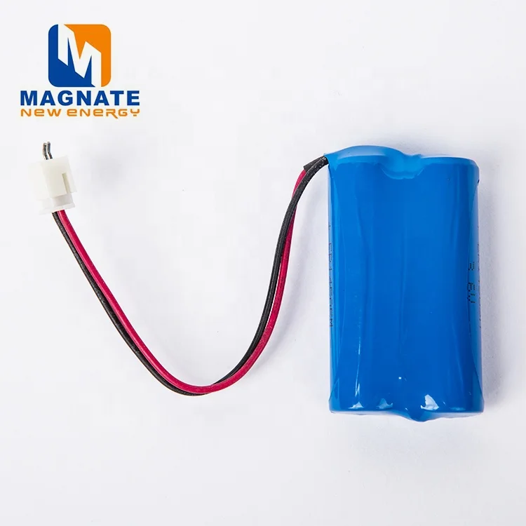 3.6V Li/SOCl2 Battery Pack ER14505-2P Lithium Thionyl Chloride Battery pack with lead wires 5400mah