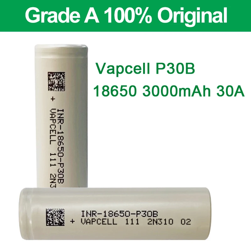Новейший MolIcel 18650 P28A P30B 3 7 В 2800 мАч 3000 с высокой емкостью 30A разряд для аккумуляторной батареи мотоцикла и дрона