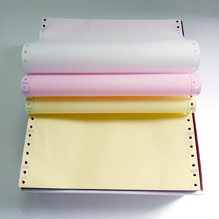 Qiang Qiang paper custom Carbonless paper bank continuous computer printing paper for office