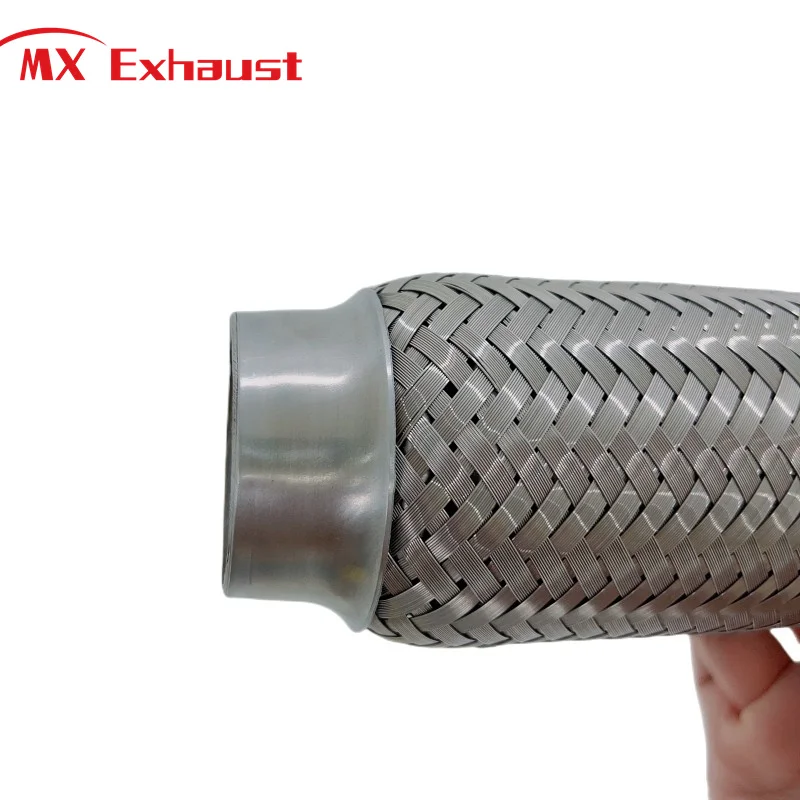 Universal Oem Factory Stainless Steel Car Muffler Exhaust Braided Flexible Pipes Corrugated Tubes Flexrohr Auspuff