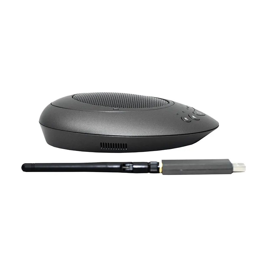 2.4G Wireless Cascading Conference Omnidirectional Speaker for Large Business Meeting