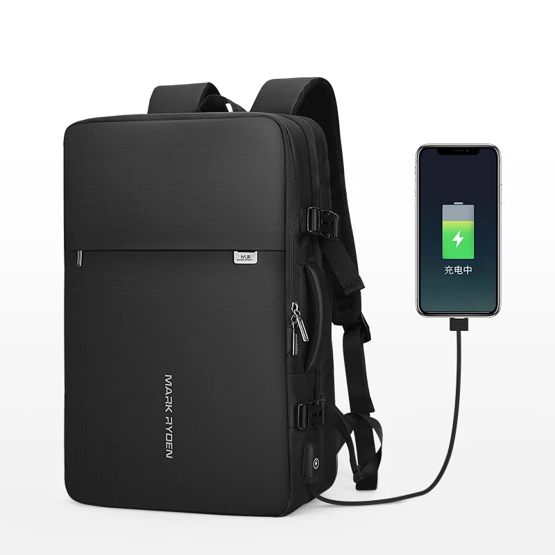 Mark Ryden Laptop Backpacks black backpack bag waterproof anti theft backpack for men Customizable laptop bags  MR8057