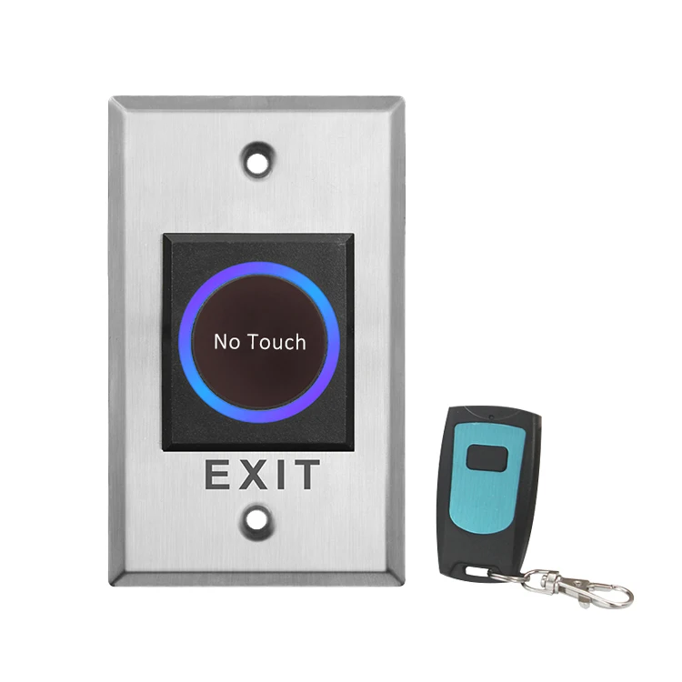12v Touchless Door Release Exit Button No/nc/com Sensor With Led Indicator