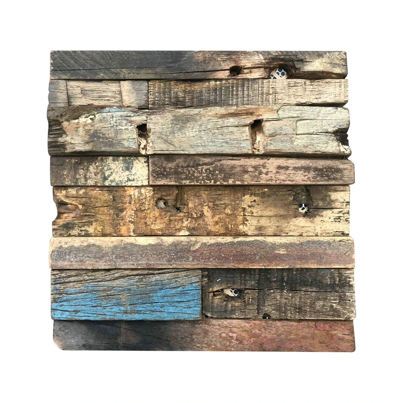  Мозаичная художественная деревянная паркетная деревенская плитка