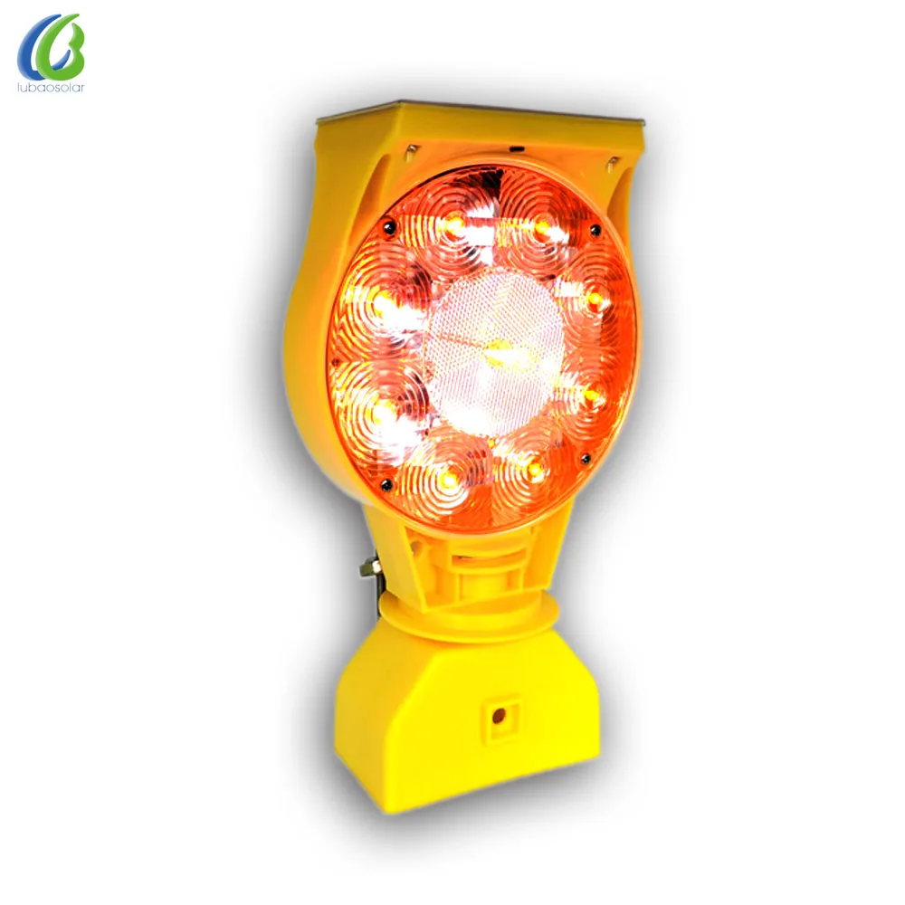 
Wholesaler in China Flashing Road Barricade Solar Traffic Blinker Ultra Bright Led Solar Warning Lamp 