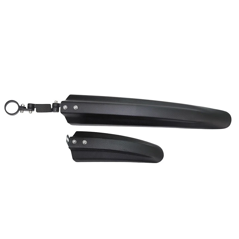 Mountain bike riding package  3K Carbon Fiber Bike Fender Outdoor Road Mountain Bicycle Front Rear Mudguard