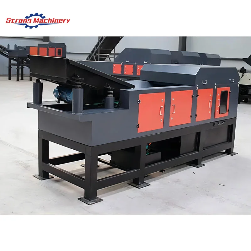 High Efficiency Eddy Current Separator Scrap Aluminum Separation Plastic Non-Ferrous Metals Sorter
