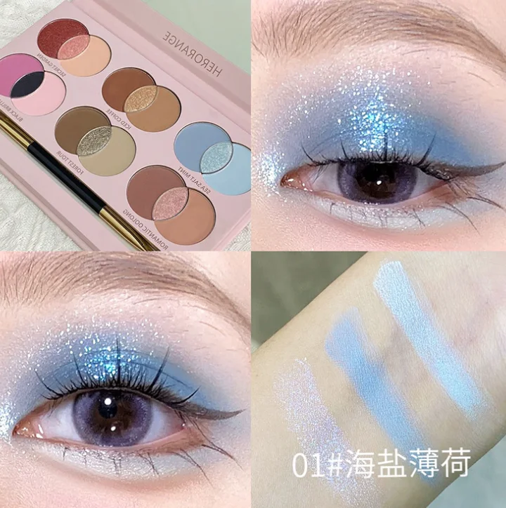 Private label Eyeshadow Pallette Cosmetics 18 Colors Eyeshadow Palette Make Up Pallette