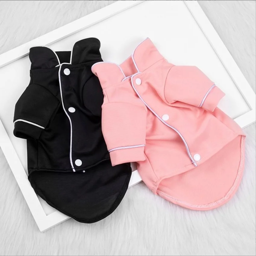 Luxury Pet Dog Cat Puppy Pajamas Shirts Pyjamas Apparel Clothes Costumes Dogs Ropa Pijama Perro Para Mascotas Products Supplies