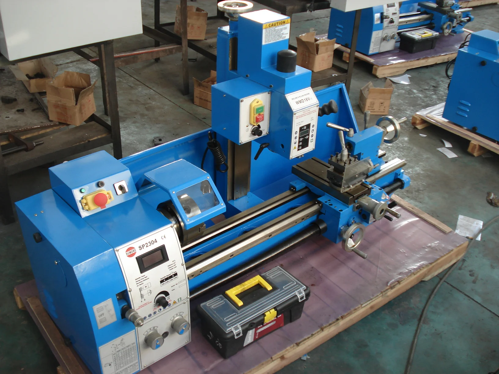 Sumore mini multi-purpose lathe machine for metal working SP2304