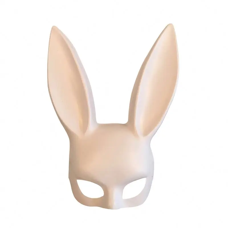 Bunny Ear Rabbit Mask Women Masquerade Rabbit Mask Cosplay Headwear Rabbit Mask Cosplay Party Props for Halloween Party