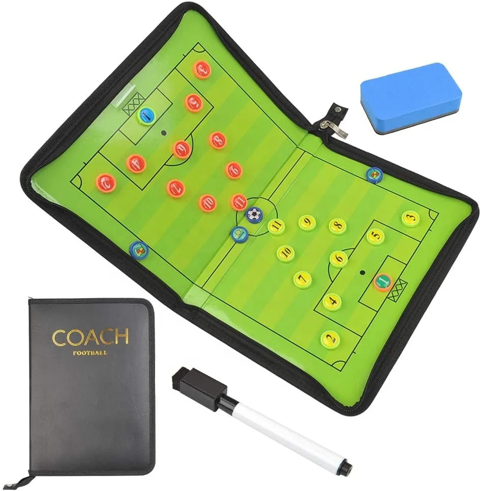 LXY-015 Foldable and Portable Football Coach Tool Winning Strategy Soccer Tactic Coaching Board