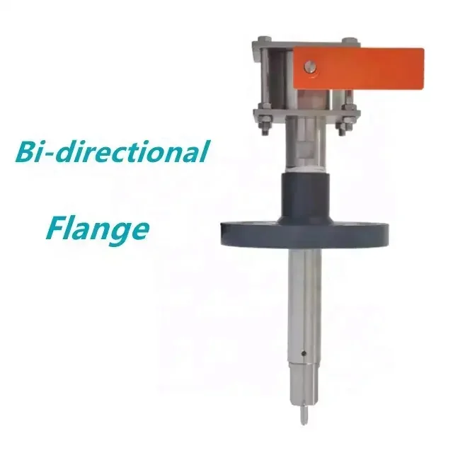 Pipeline Bi-directional Flag Flange Mechanical Pig Passage Indicator Detector