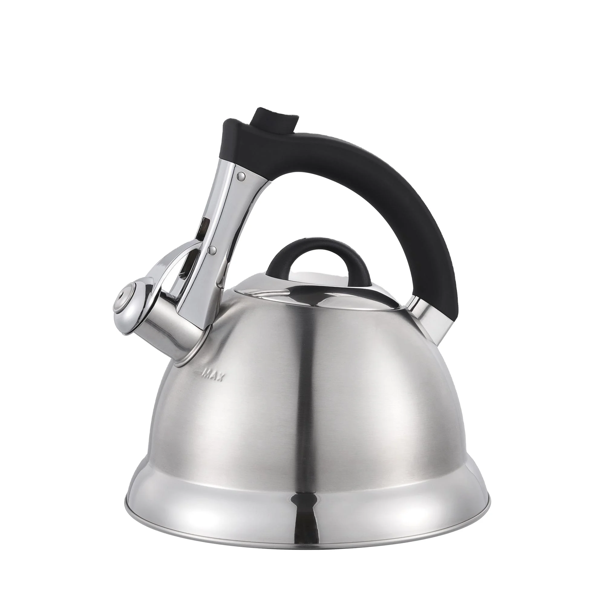
3L whistling tea kettle with single bottom whistling kettle 