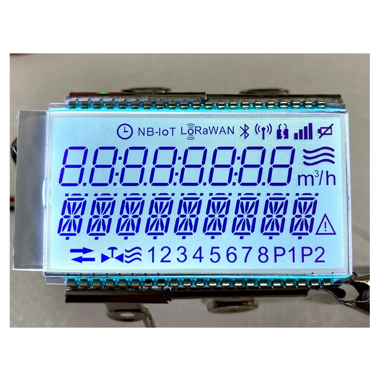 Cheap 7 Segment Screen PCB COB Module VATN TN STN Custom VA Black LCD Display OEM LCD Manufacturers for Thermostat Power Meters