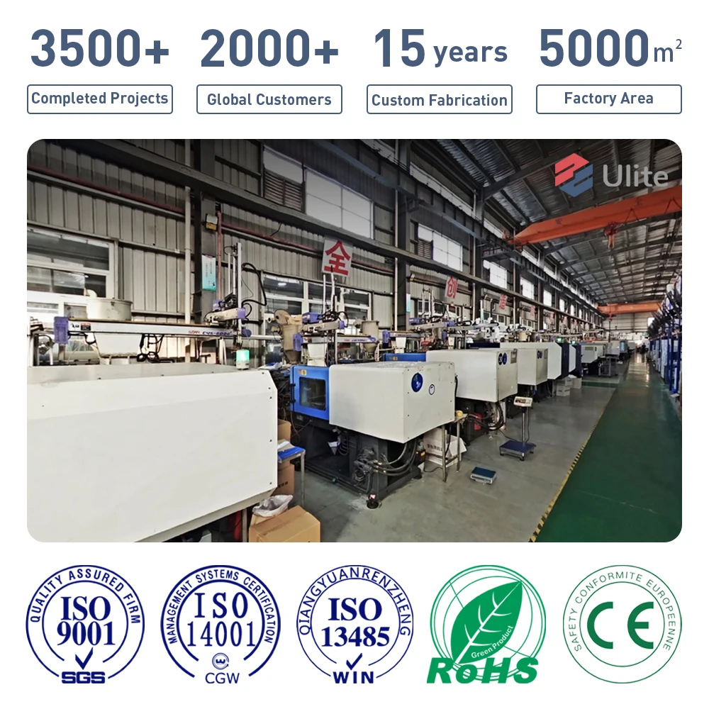Ulite Customized Plastic Products  Plastic Parts Mould Injection Molding for Plastic Parts