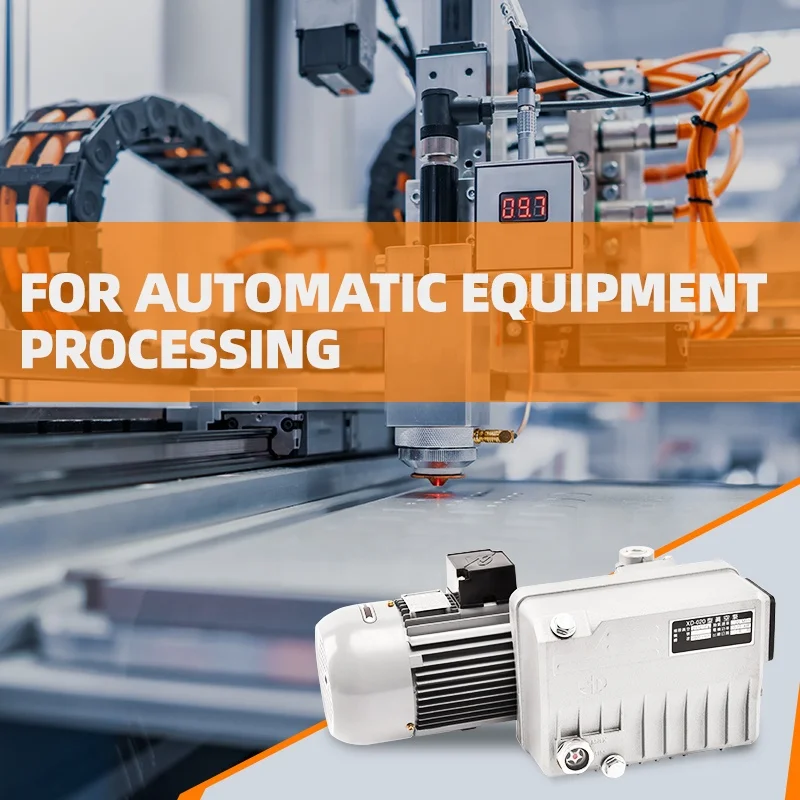 factory XD 20 m3/h small oil lubrication rotary vane vacuum pump