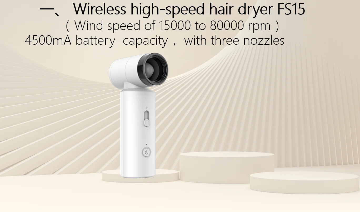 2024 new trend Turbo Fan leafless Small Mini Portable Hair Dryer  USB Rechargeable Handheld Fan Machine Outdoor travel fan