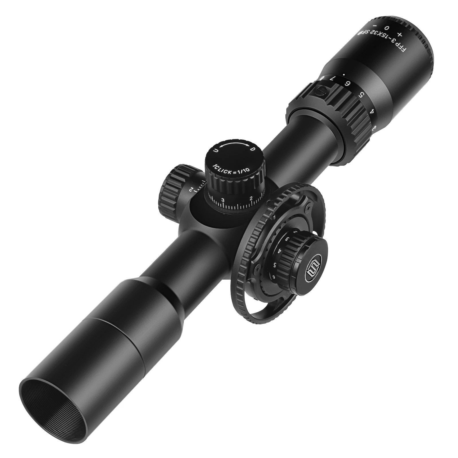 3-15x32 Side Focus Illuminated First Focal Plane Waterproof Shockproof Fogproof Scope Hunting Optical Sight