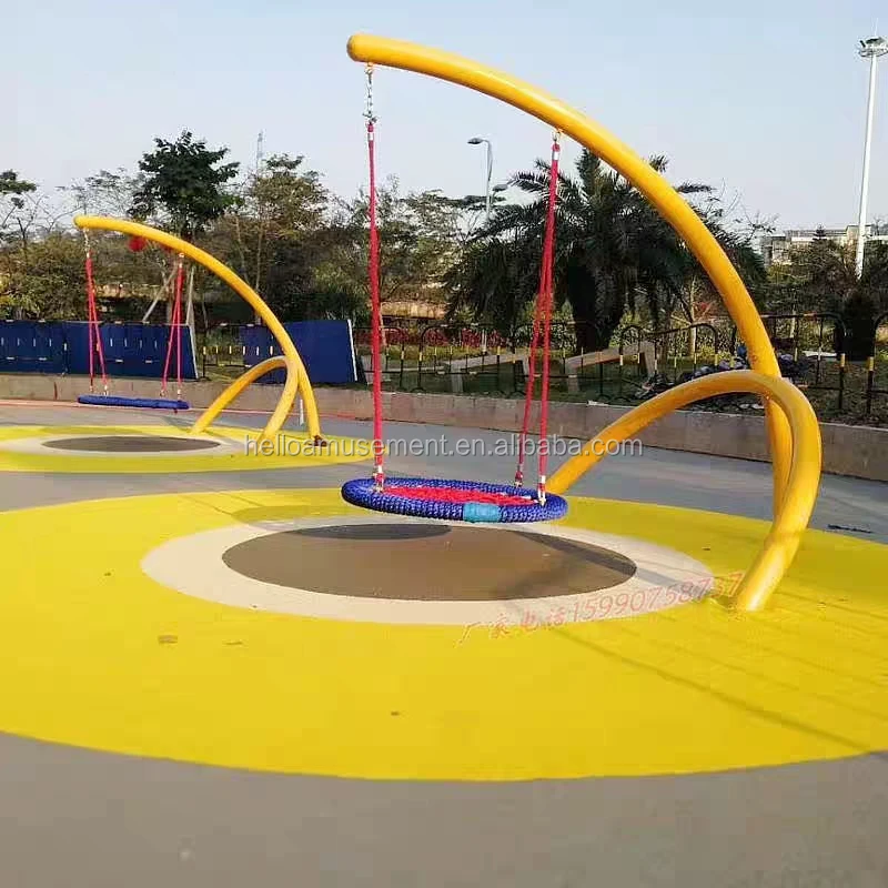 custom make children outdoor play special needs swings for disabled people