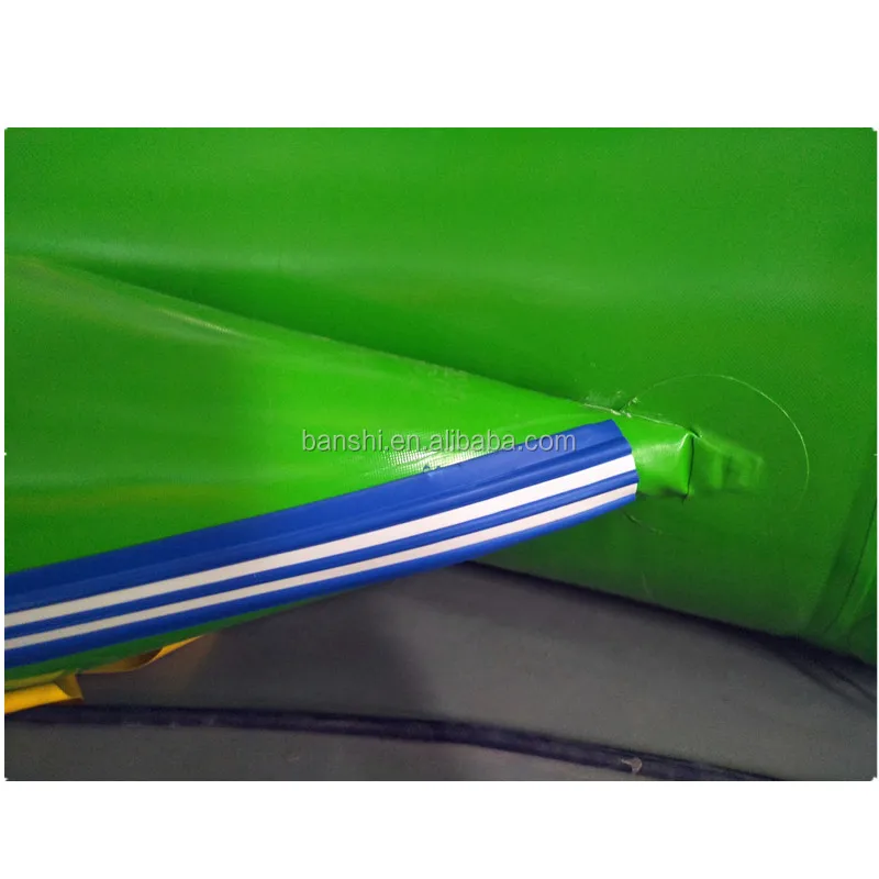 Hot sale Inflatable green dragon banana boat inflatable towable boat for 7 seats