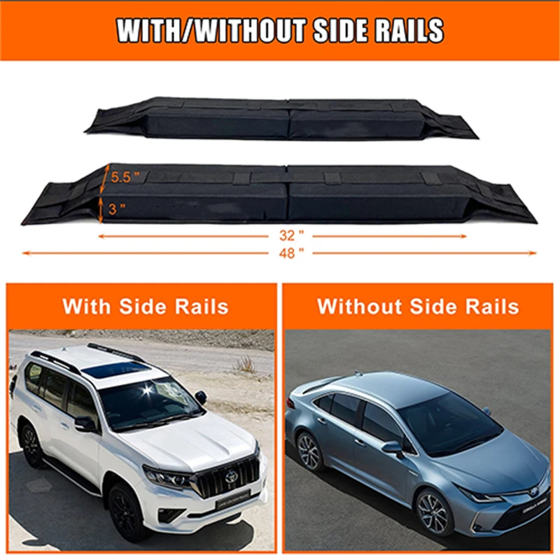 High Quality sport roof rack for car Foldable Soft roof rack for car Fixed Anti-slip  roof rack car