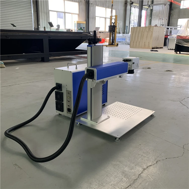 Reci 20w 30w 50w Portable Spilt Type Fiber Laser Marking Machine For Metal