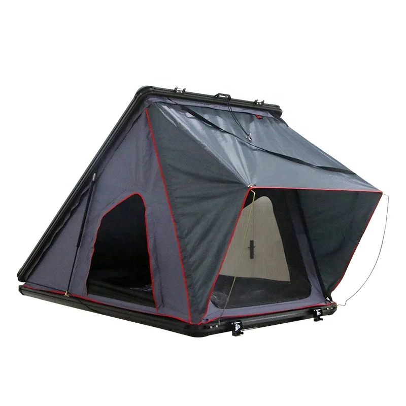 Triangle Aluminum Hard Shell Roof Top Tent