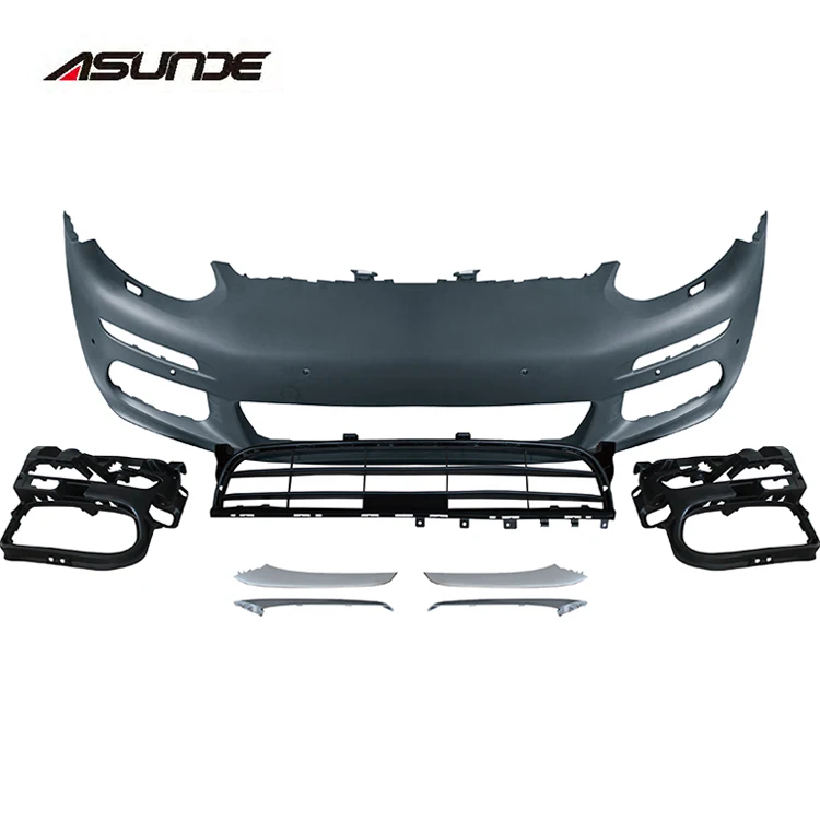 OE style mansory wide body kit front bumper assy for porsche panamera 970
