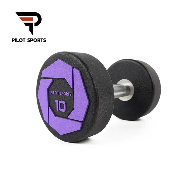 Pilot Sports Fitness Equipment Home Free Weight Body Building 10 Kg Dumbbells
