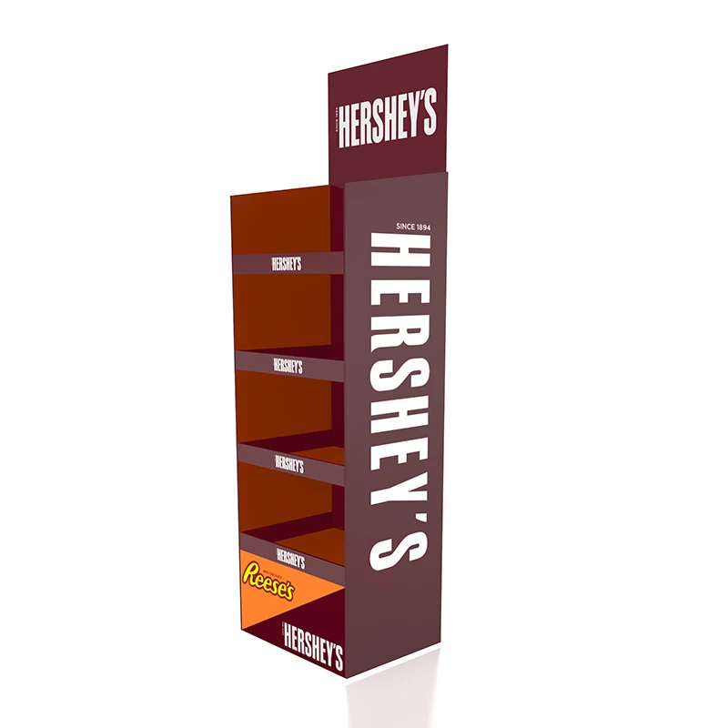Custom Retail Store Paper Display Racks Promotion Free Standing Pos Floor Corrugated Stand Cardboard Funko Pop Display